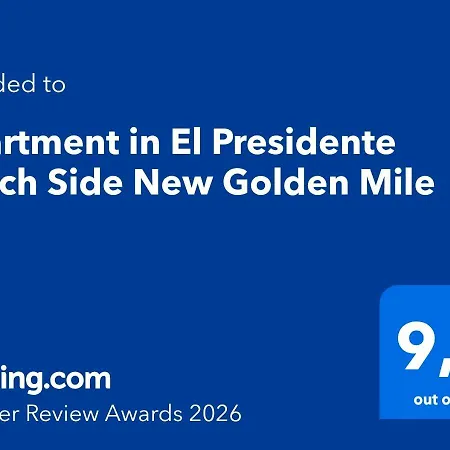In El Presidente Side New Golden Mile * Estepona